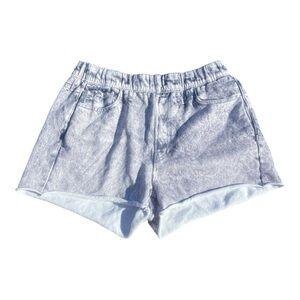 rag & bone Miramar Trompe L'oeil Cotton Shorts Sz M 100% Cotton